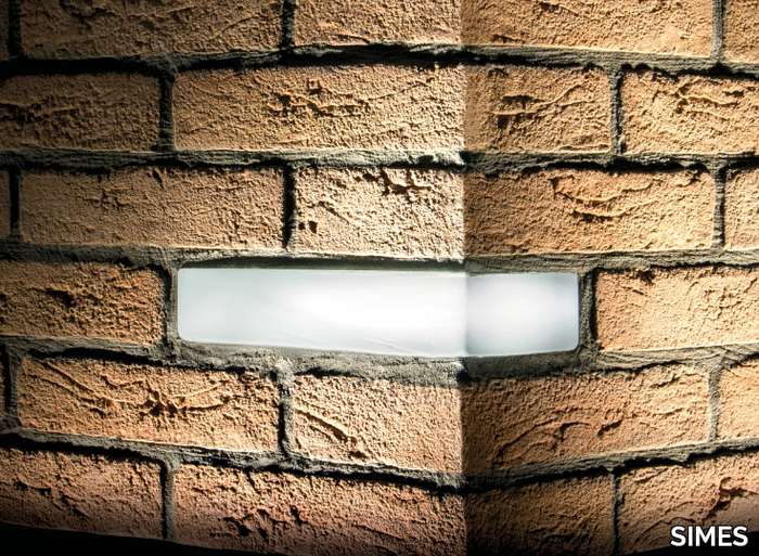 BRICK OF LIGHT - Recessed outdoor wall lamp _ SIMES