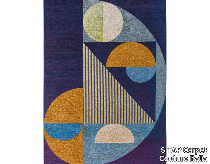 ANDY 1045K/Q01 - Rectangular rug with geometric shapes _ SITAP Carpet Couture Italia