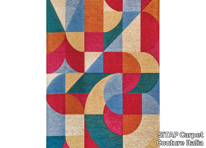 ANDY 225X/Q03 - Rectangular rug with geometric shapes _ SITAP Carpet Couture Italia