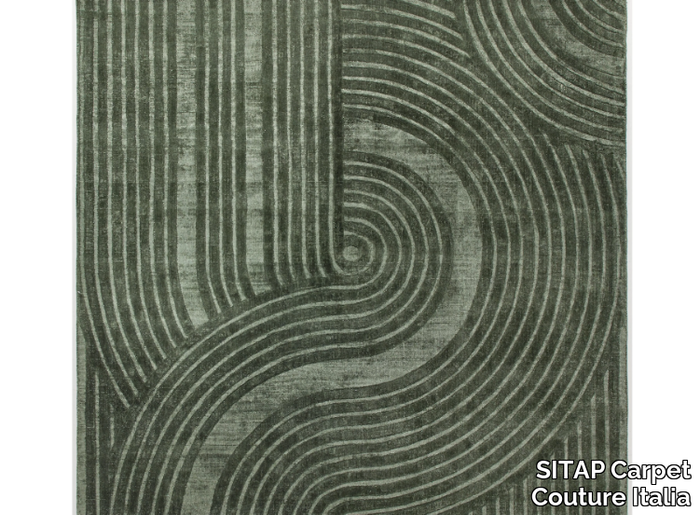 ZEN - Square fabric rug with geometric shapes _ SITAP Carpet Couture Italia