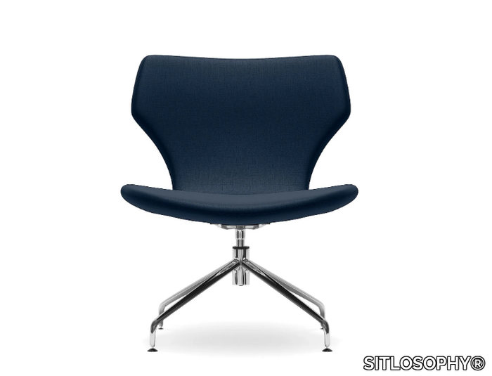 DAMATRÀ - Swivel with 4-spoke base chair _ SITLOSOPHY®