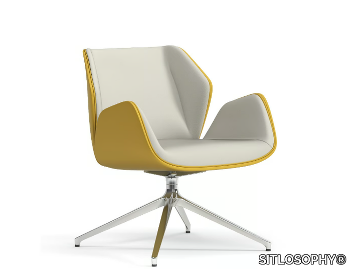 HAIKU - Swivel trestle-based executive chair _ SITLOSOPHY®