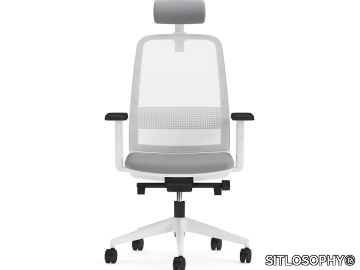 KILIG - Swivel mesh office chair with 5-Spoke base _ SITLOSOPHY®