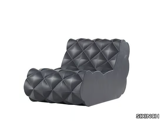 DIAMOND - Coated foam armchair _ SIXINCH