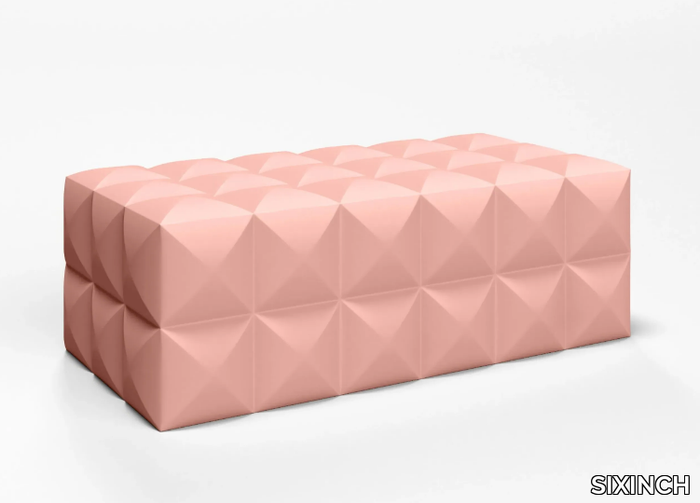 THE BENCH - Backless coated foam bench seating _ SIXINCH