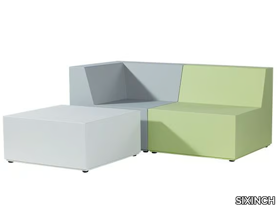 TRINITY - Modular coated foam leisure sofa _ SIXINCH