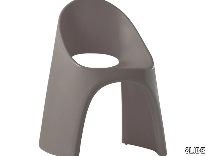 AMÉLIE - Stackable polyethylene chair _ SLIDE