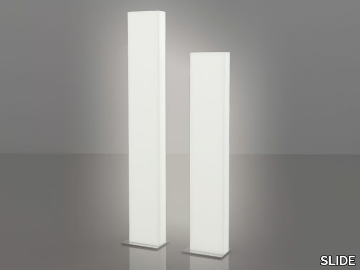 BRICK - Polyethylene floor lamp _ SLIDE