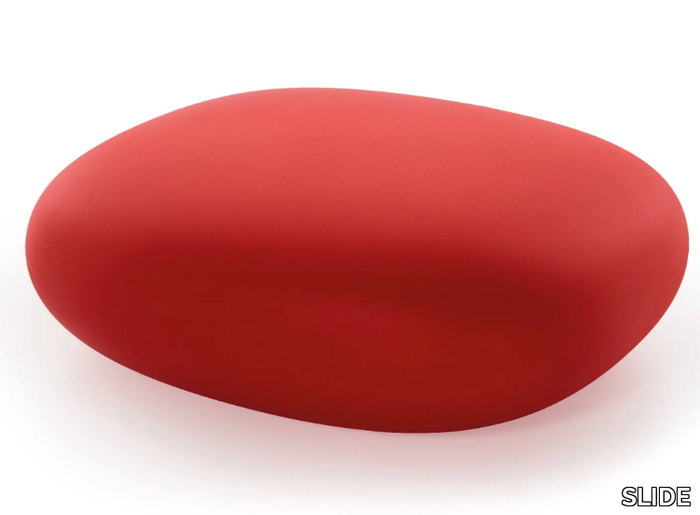 CHUBBY LOW - Polyethylene garden pouf _ SLIDE