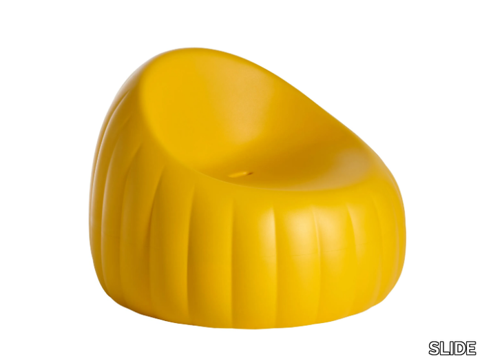 GELÉE LOUNGE - Polyurethane armchair _ SLIDE