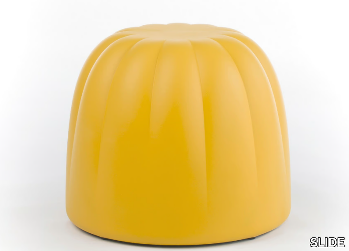 GELÉE - Low polyurethane stool _ SLIDE