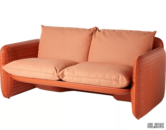 MARA - Polyethylene sofa / garden sofa _ SLIDE