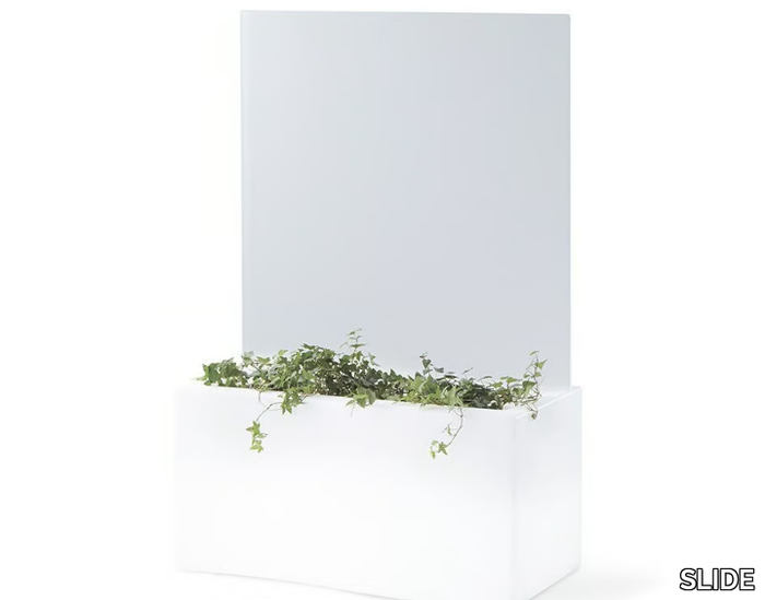 PRIVÉ - Polyethylene planter / garden partition _ SLIDE