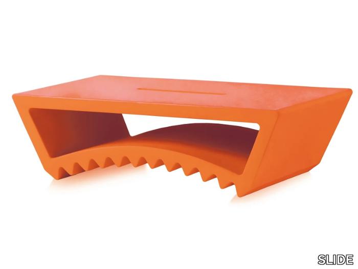 TAC - Rectangular polyethylene coffee table _ SLIDE