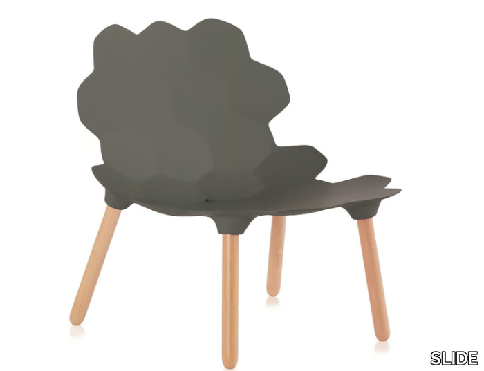 TARTA - Polyurethane chair _ SLIDE