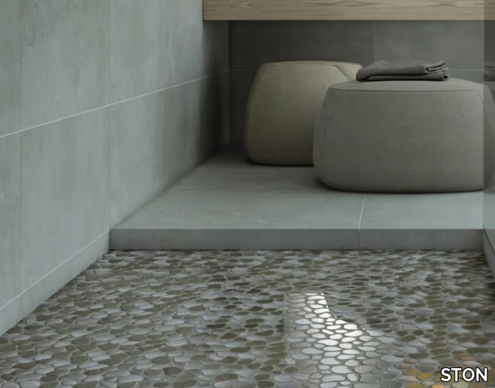 INOX - Indoor/outdoor stainless steel mosaic _ STON