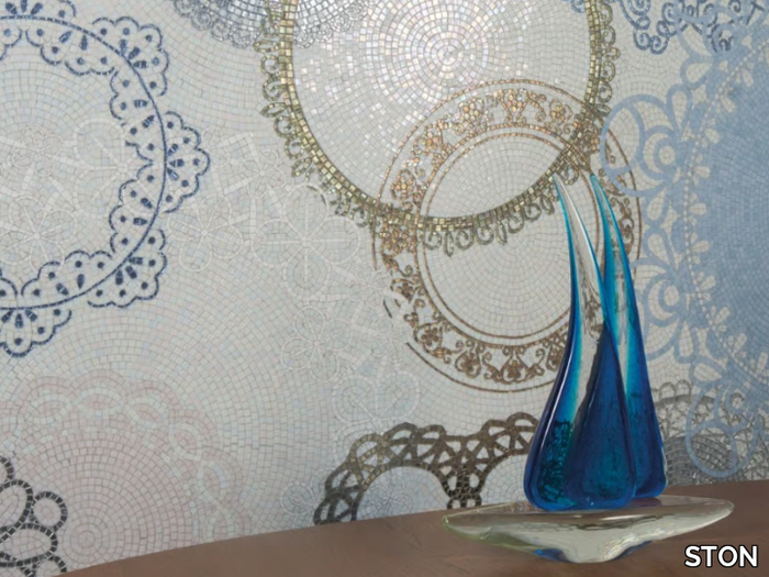 LACES - Indoor/outdoor glass mosaic _ STON