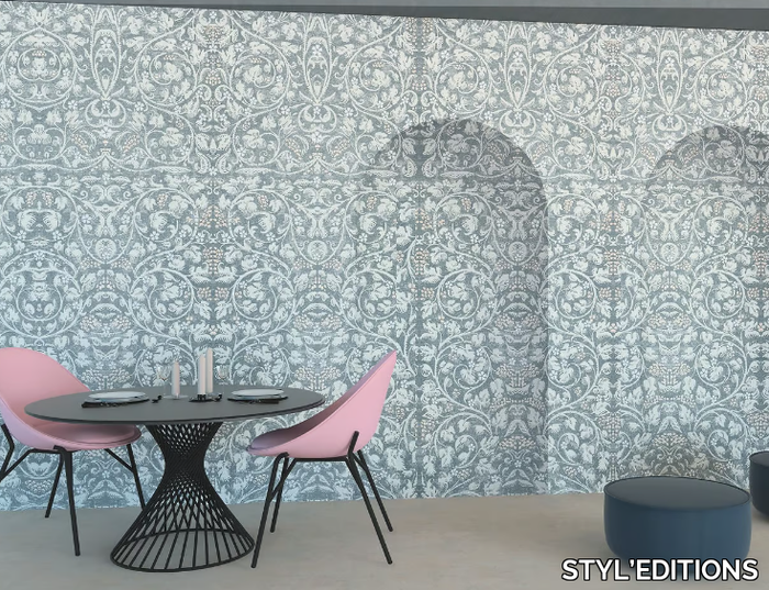 ART NOUVEAU - Ecological wallpaper with floral pattern _ STYL’EDITIONS