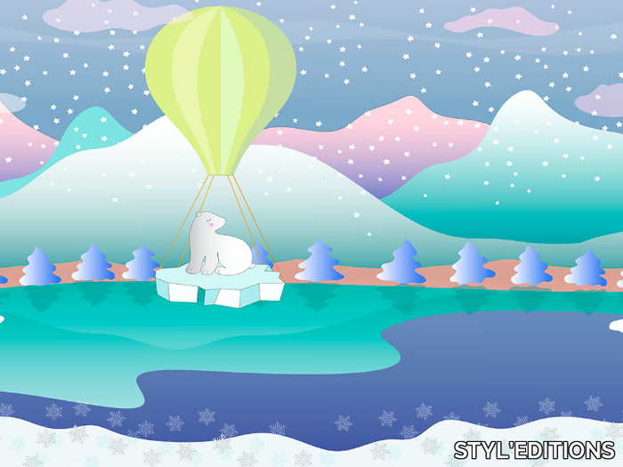 INVERNO - Landscape kids wallpaper _ STYL’EDITIONS