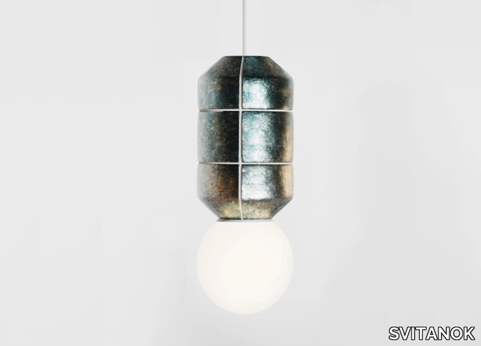 NAVAZI - Handmade ceramic pendant lamp _ SVITANOK