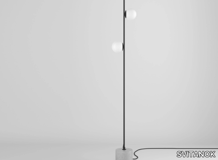 ROUND - Steel floor lamp _ SVITANOK