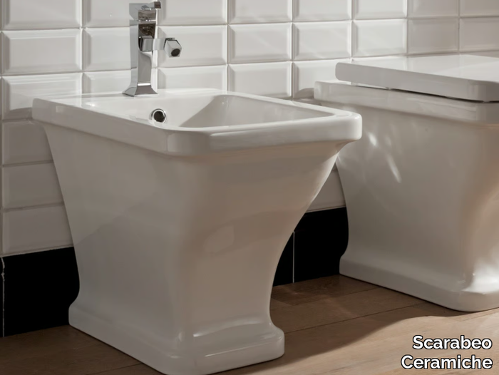 BUTTERFLY - Ceramic bidet _ Scarabeo Ceramiche