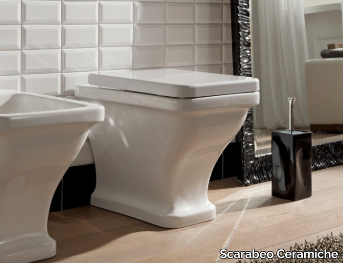 BUTTERFLY - Ceramic toilet _ Scarabeo Ceramiche