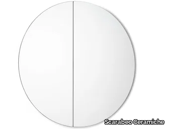 FUJI - Round wall-mounted bathroom mirror _ Scarabeo Ceramiche