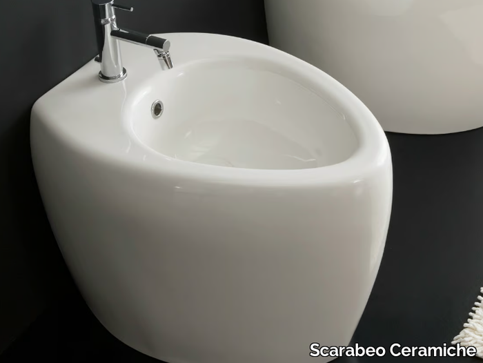 MOAI - Ceramic bidet _ Scarabeo Ceramiche