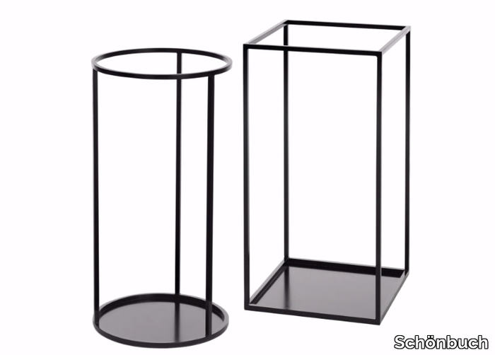 RACK - Powder coated steel umbrella stand _ Schönbuch