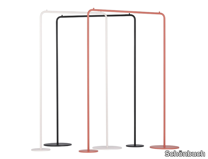 KAMI - Powder coated steel coat stand _ Schönbuch