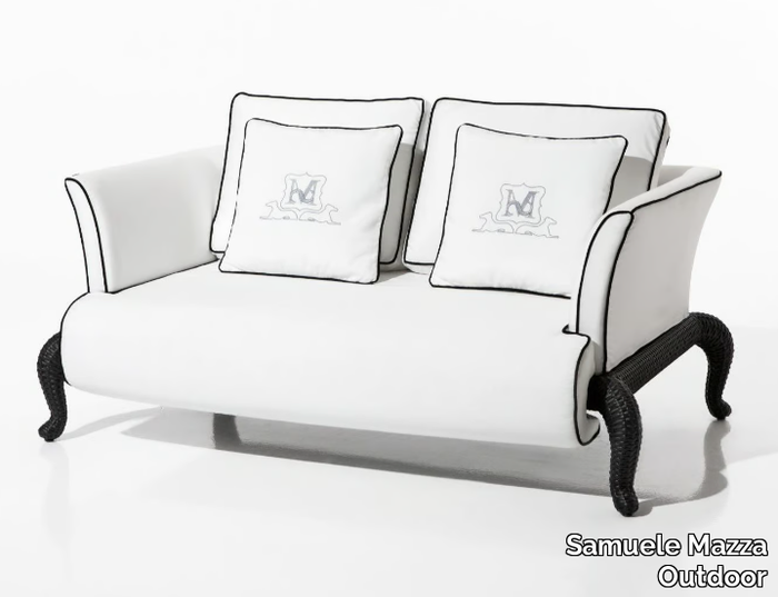 CANOPO - 2 seater fabric garden sofa _ Samuele Mazza Outdoor