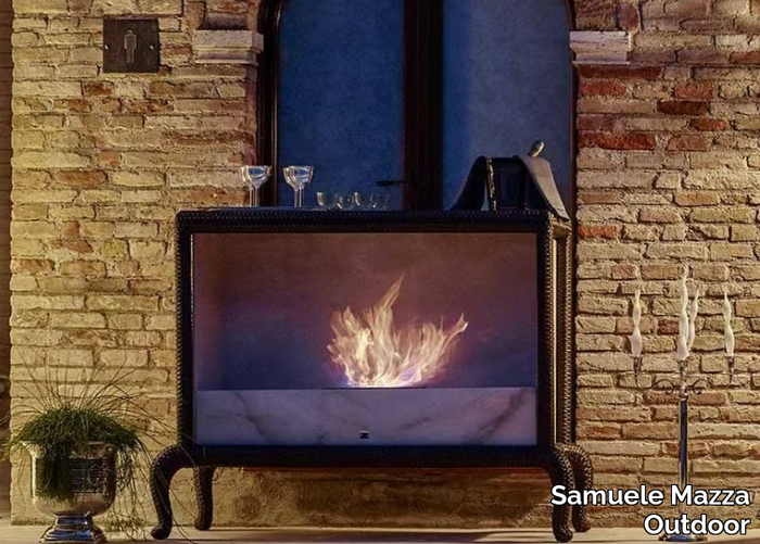 CANOPO - Bioethanol outdoor fireplace _ Samuele Mazza Outdoor