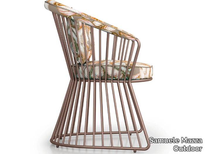 YUCCA BRIDGE - Upholstered garden easy chair _ Samuele Mazza Outdoor