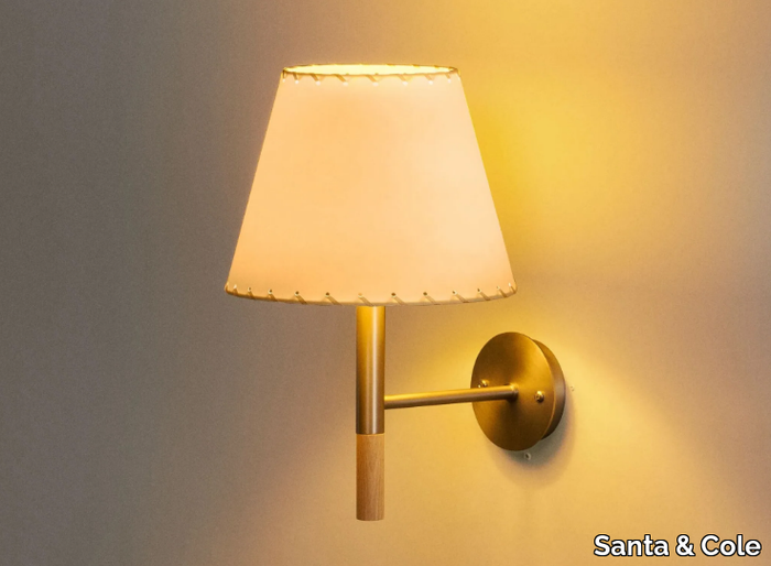 BC2 - LED nickel wall lamp _ Santa & Cole