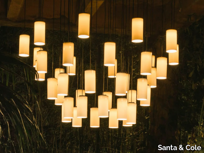 CIRIO CHANDELIER - LED aluminium chandelier _ Santa & Cole