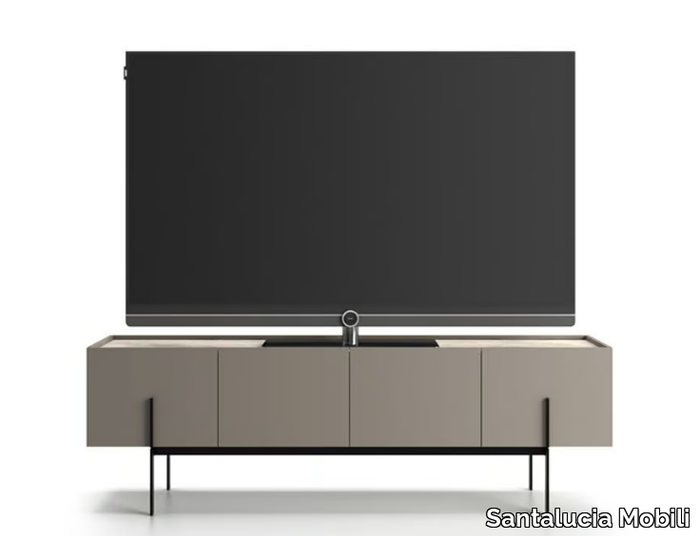 ANTHEMIS - Wooden sideboard with drawers _ Santalucia Mobili