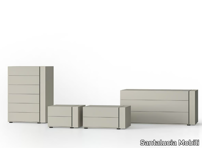 DOLOMITE - Wooden chest of drawers _ Santalucia Mobili