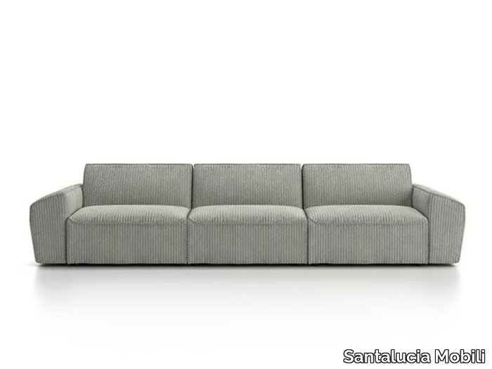 EVAN - Sectional fabric sofa _ Santalucia Mobili