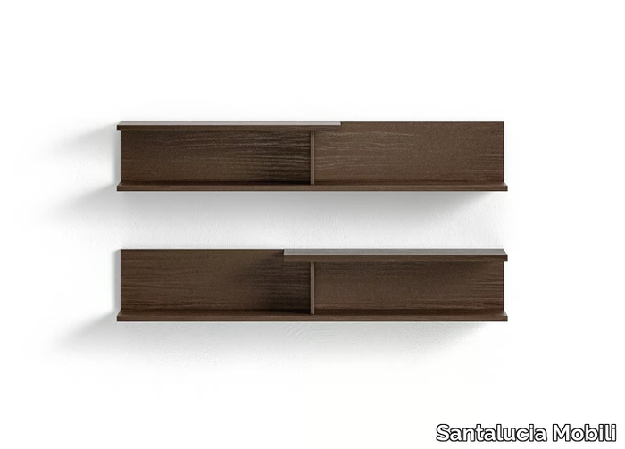 HALF - Wooden wall shelf _ Santalucia Mobili