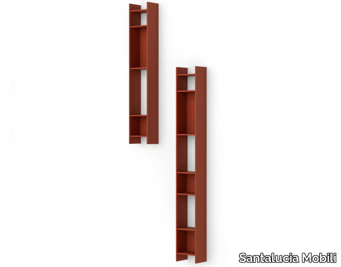 HOMY - Open wooden wall cabinet _ Santalucia Mobili