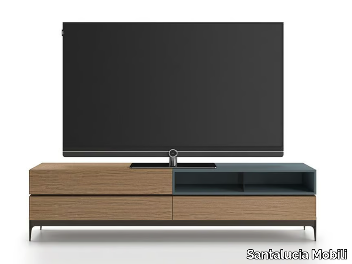 HOMY - Wooden TV cabinet _ Santalucia Mobili