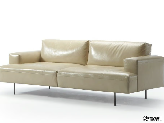 TIPTOE - 4 seater leather sofa _ Sancal