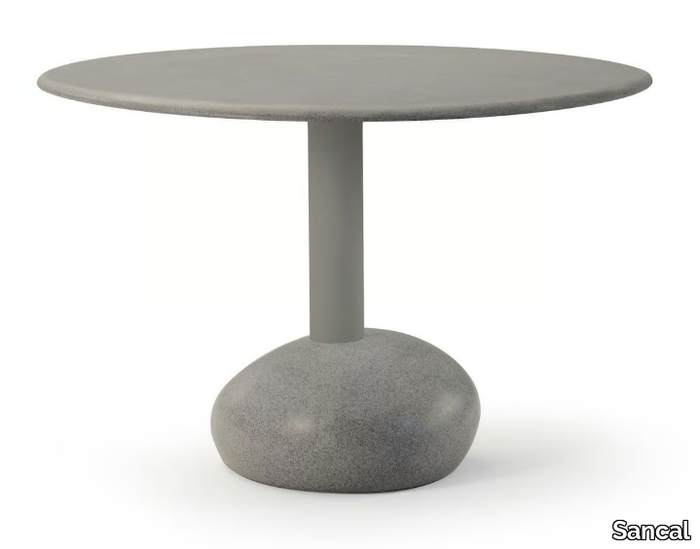 VESPER - Round composite material table _ Sancal