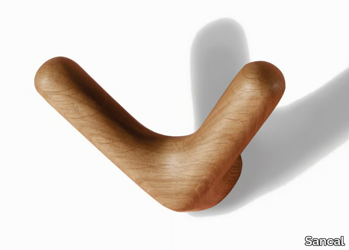 FLOAT - Wall-mounted wooden coat rack _ Sancal