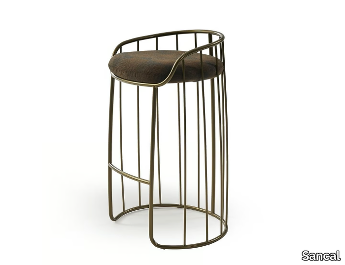 TONELLA - High metal stool _ Sancal