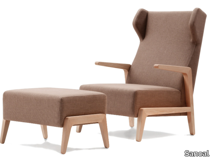 BOOMERANG CHILL - Armchair with headrest _ Sancal