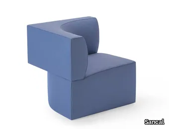 CANTO - Corner fabric armchair _ Sancal