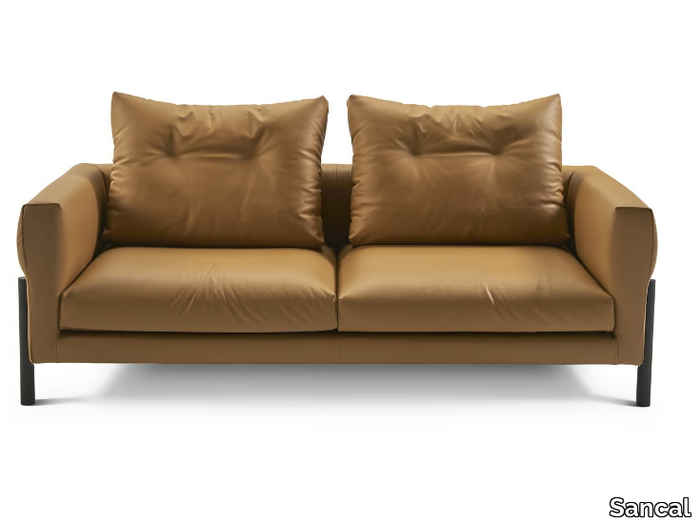 MOMIC - 2 seater leather sofa _ Sancal