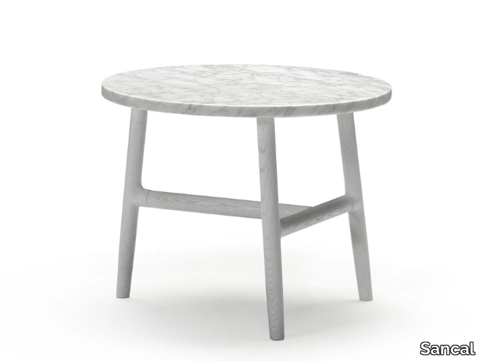 NUDO - Round marble coffee table _ Sancal